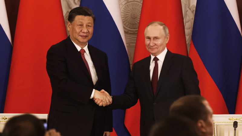 Vladimir Putin and Xi Jinping talks