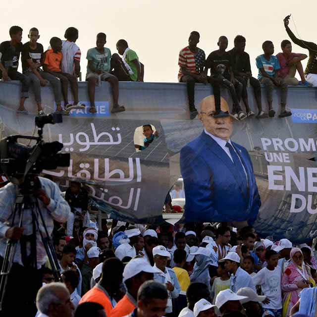 Mauritania’ candidate votes