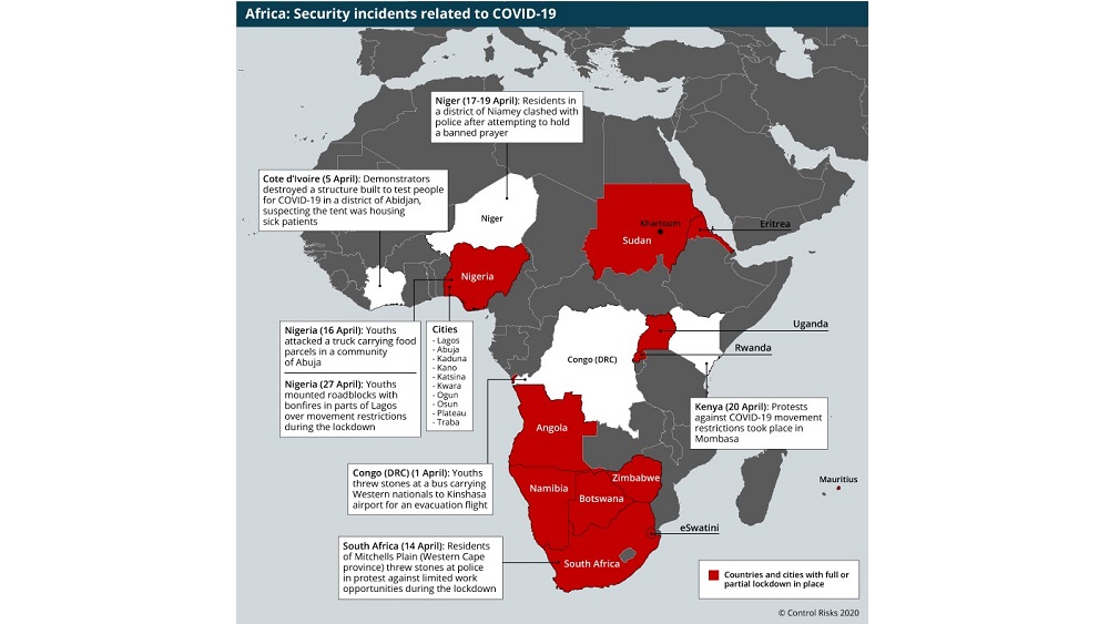 COVID19 the security impacts in Africa