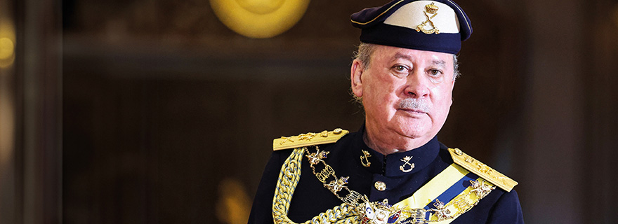 Malaysia's new king: all business 