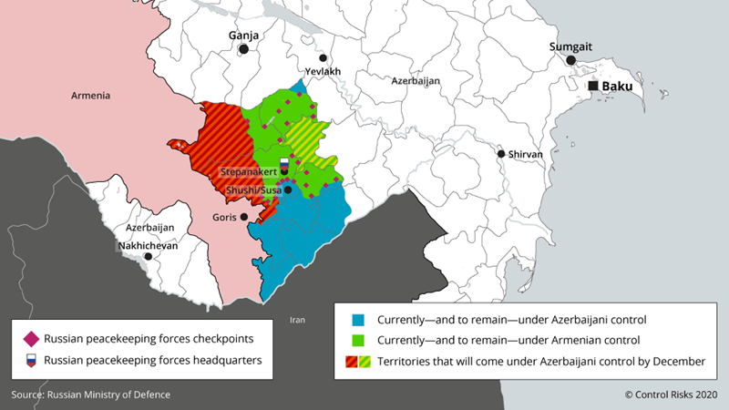 Azerbaijan map