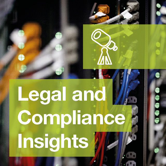 Legal and compliance