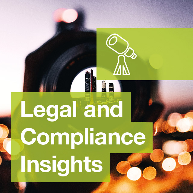 Legal and compliance