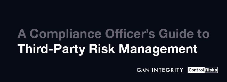 Compliance officer's guide to third-party risk management