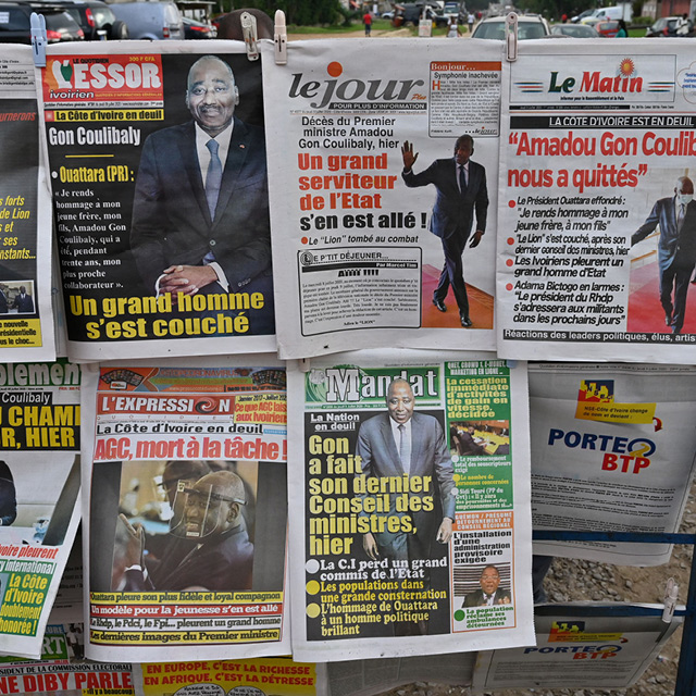 Death of Cote d’Ivoire Prime Minister Coulibaly upsets presidential race