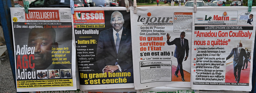 Death of Cote d’Ivoire Prime Minister Coulibaly upsets presidential race