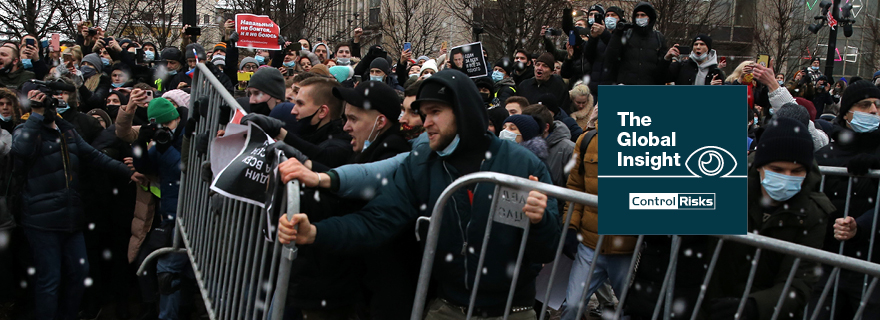 Russia: Economy, corruption to fuel pre-poll protests but Putin will remain dominant